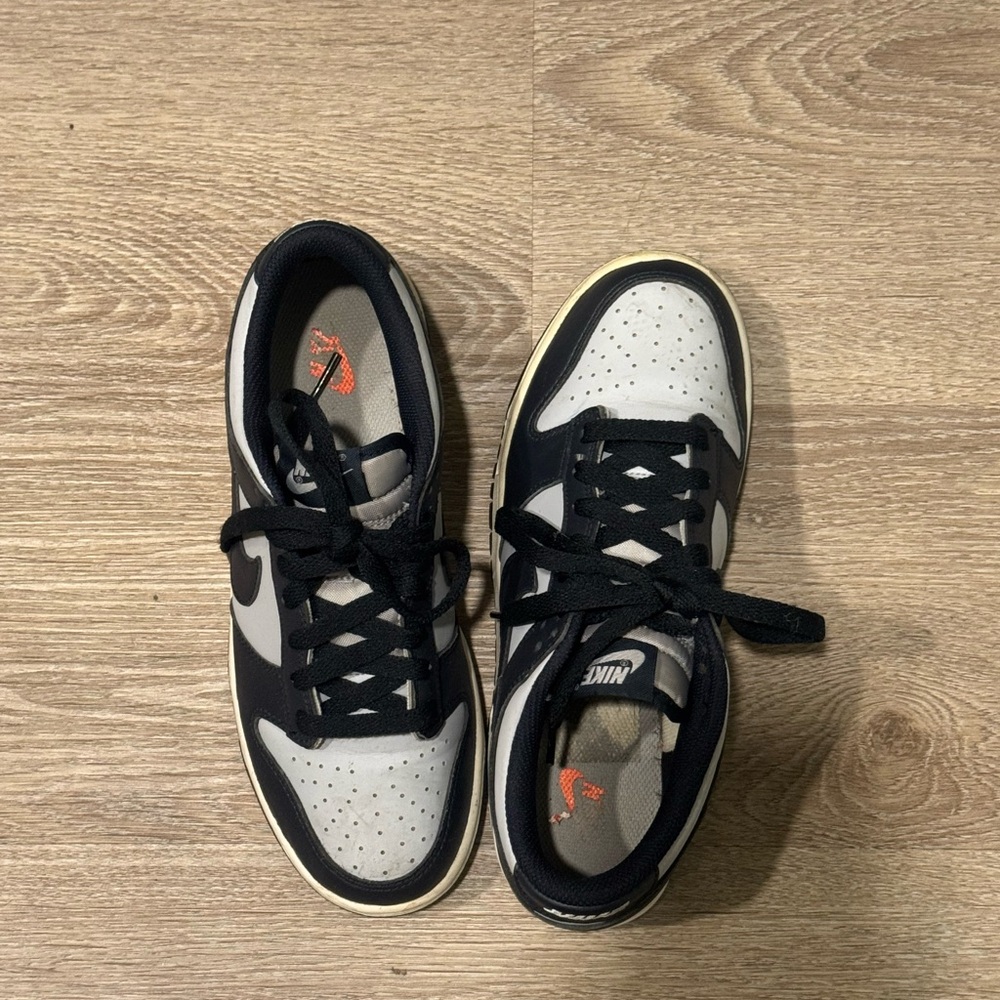 Nike Men’s Black, White and Tan Low-Top Sneakers